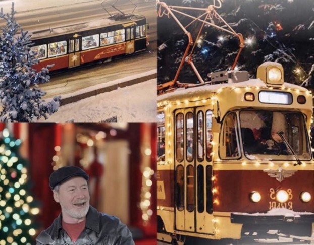 Новогодний Петербург на Ретротрамвае. Музыкальная Программа с Шампанским