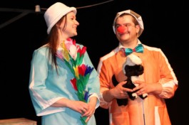 Дуня, Клоун и Щенок