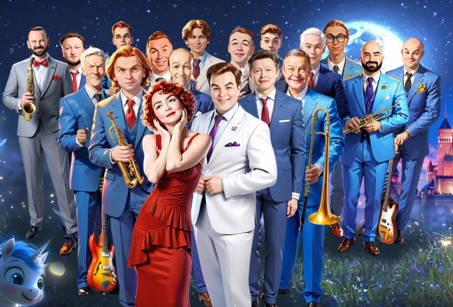 Волшебный Мир Disney Музыка из Мультфильмов, Эстрадный Оркестр, Поет Анна Бутурлина