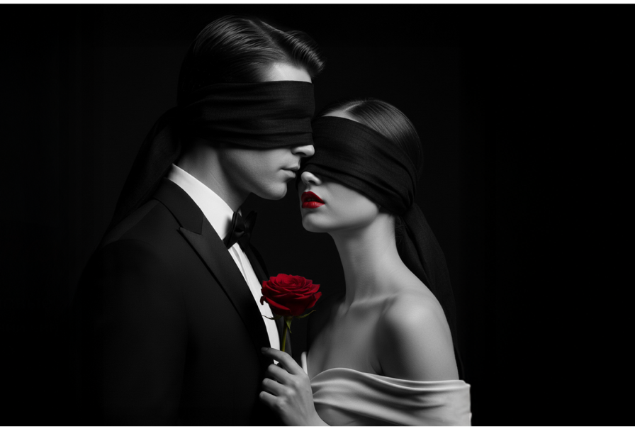 День Влюбленных Ужин в Темноте