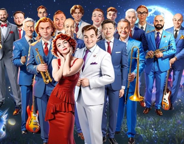 Волшебный Мир Disney Музыка из Мультфильмов, Эстрадный Оркестр, Поет Анна Бутурлина