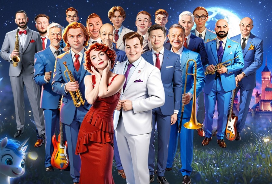 Волшебный Мир Disney Музыка из Мультфильмов, Эстрадный Оркестр, Поет Анна Бутурлина