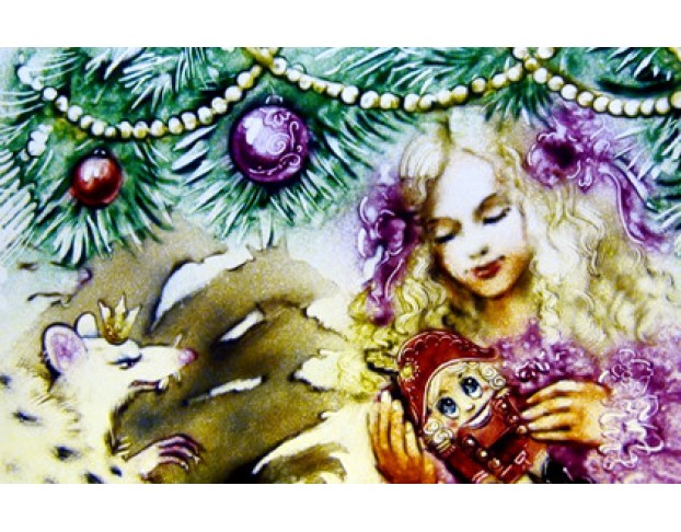 Щелкунчик при Свечах с Песочной Анимацией