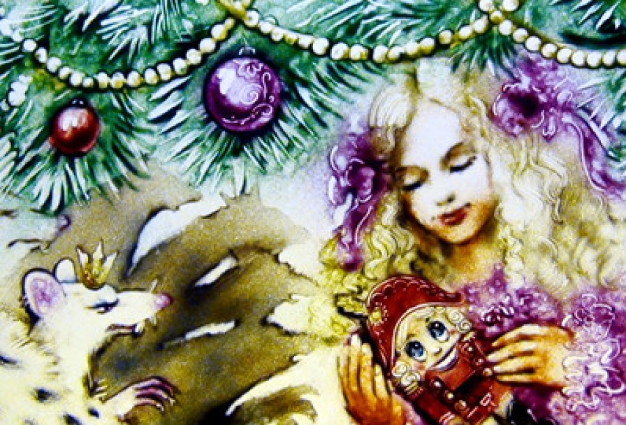 Щелкунчик при Свечах с Песочной Анимацией