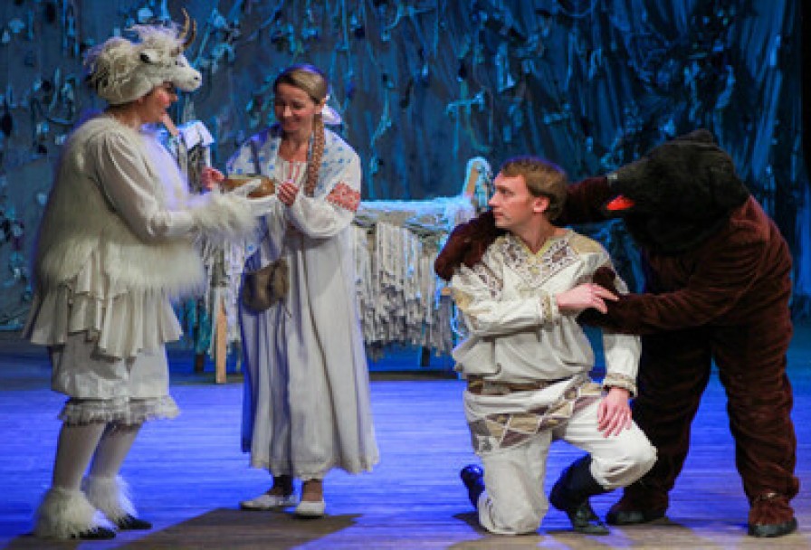 Сказ о Доброй Марьюшке, Храбром Иванушке и Злой Бабе-Яге