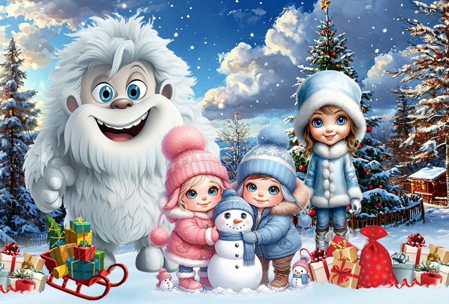Йети Дети Новый Год