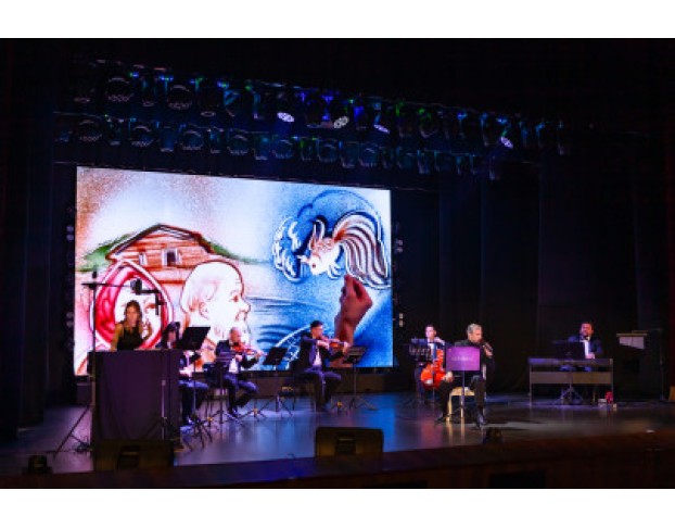 Artfonix. Песочное Шоу Сказки Пушкина с Живой Музыкой и Чтецом