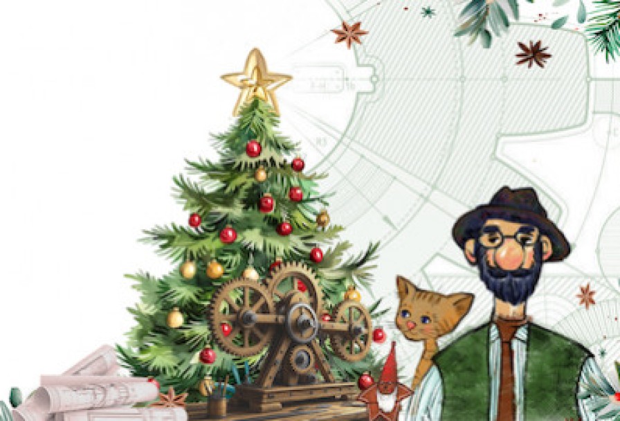 Чудо-Дед Мороз и Финдус