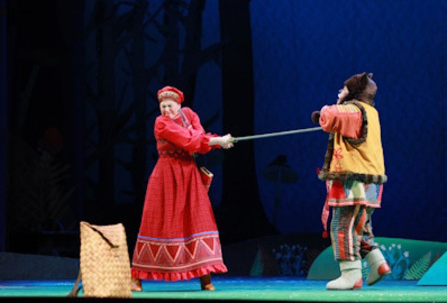 Сказка о Бабе-Яге и Василисе-Работнице