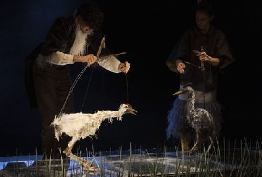 Журавль и Цапля