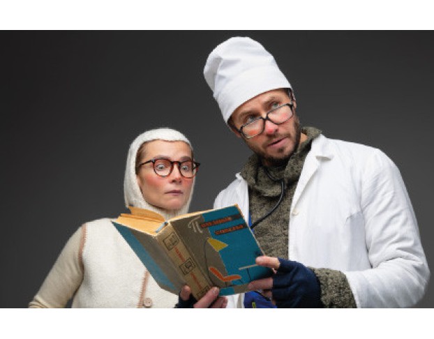 Ёлка Трям Новый Год с Ёжиком и Медвежонком по Сказкам с. Козлова