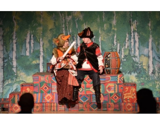 Теремок. Кот и Лиса