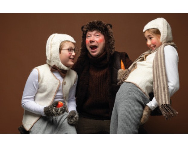 Ёлка Трям Новый Год с Ёжиком и Медвежонком по Сказкам с. Козлова