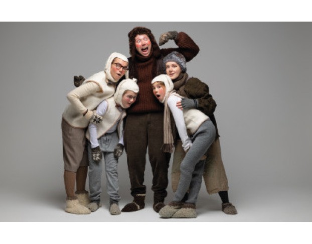 Ёлка Трям Новый Год с Ёжиком и Медвежонком по Сказкам с. Козлова