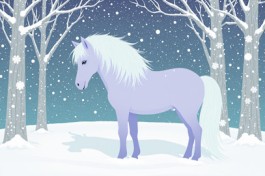 Лошадка для Деда Мороза