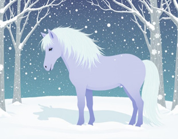 Лошадка для Деда Мороза