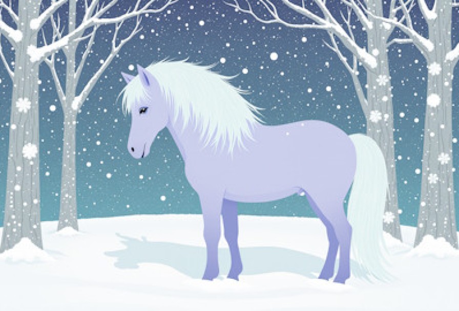 Лошадка для Деда Мороза