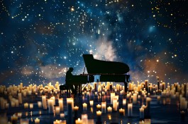 Рок-Музыка на Рояле и Романтика Свечей