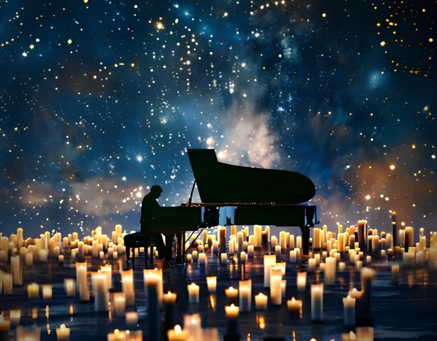 Рок-Музыка на Рояле и Романтика Свечей