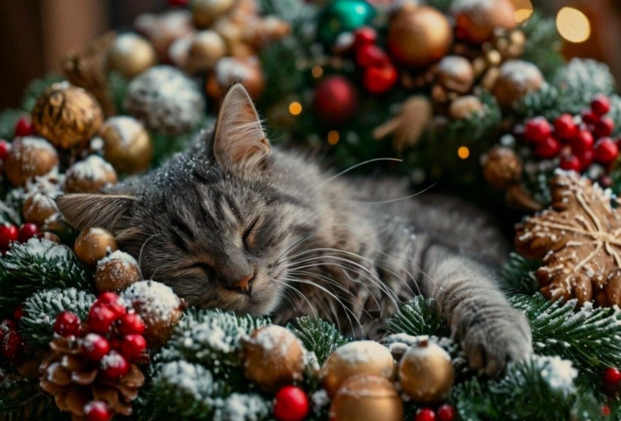 Екатерина Конева. Мастер-Класс Флористика Новогодний Венок Удачи