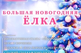 Большая Новогодняя Ёлка в Свято-Ой Александро-Невской Лавре