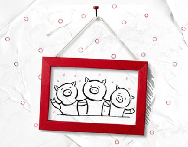 Новогоднее Представление и Ниф-Наф-Нуф