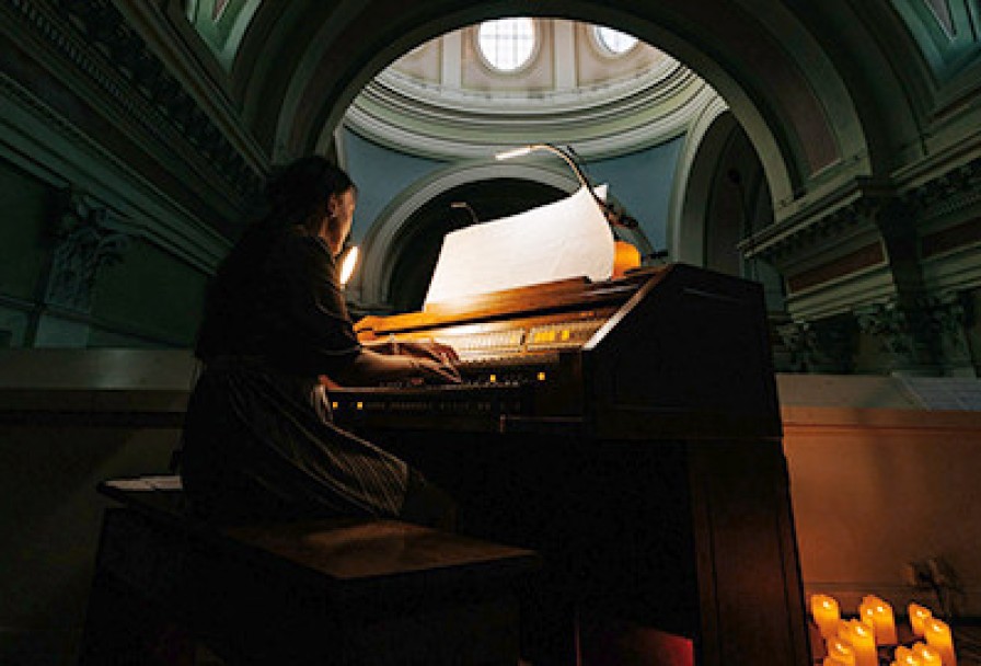 Иоганн Себастьян Бах в Сиянии Свечей