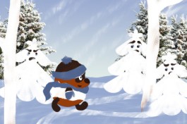 Винни Пух Идет за Елкой. Елки Против