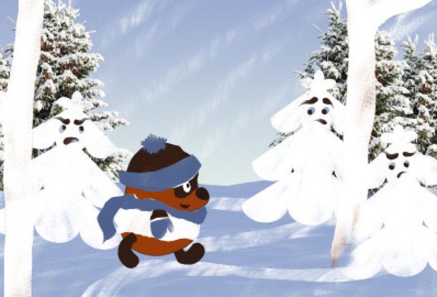 Винни Пух Идет за Елкой. Елки Против