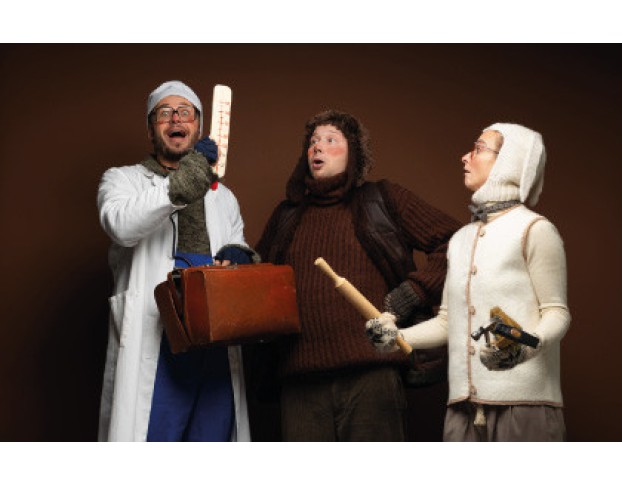 Ёлка Трям Новый Год с Ёжиком и Медвежонком по Сказкам с. Козлова