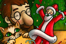 Петсон и Финдус Встречают Новый Год