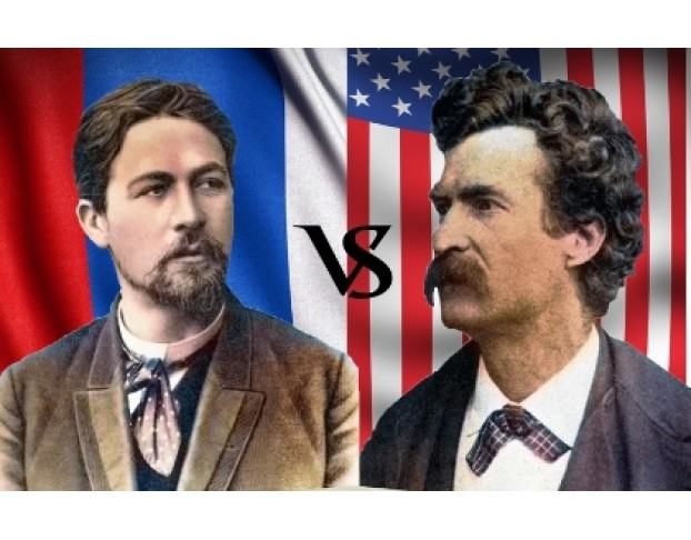 Юмористический Поединок Чехова и Твена