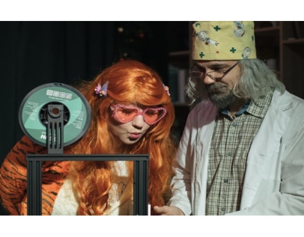 Ученая Семейка и 3d Принтер