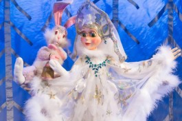 Новогодний Праздник Год Лошади и Морозко