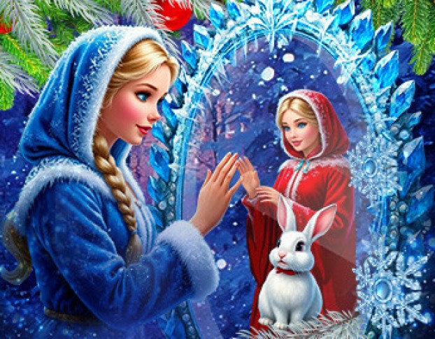 Снегурочка в Зазеркалье