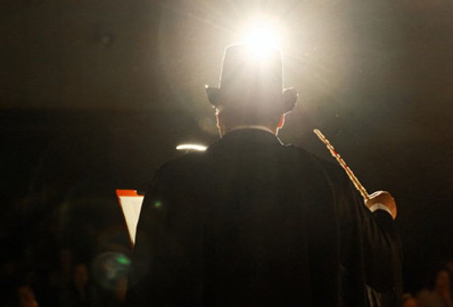 Щелкунчик при Свечах с Песочной Анимацией