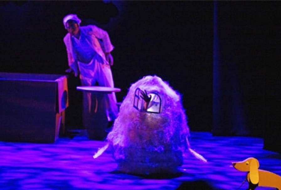 Картонный Человечек и Мотылек