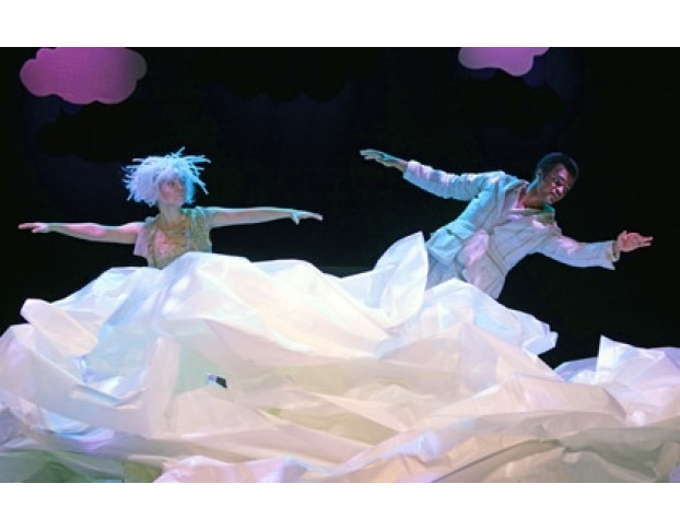 Картонный Человечек и Мотылек