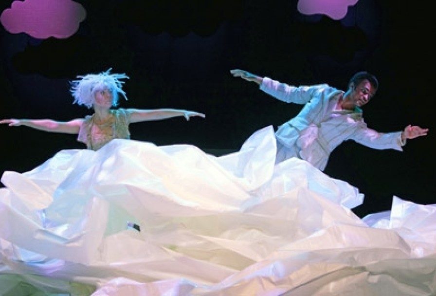 Картонный Человечек и Мотылек