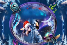 Новый Год Будущего или Новогодняя Версия Лунозавр в Космосе