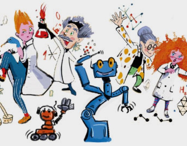 Учёная Семейка и Роботы