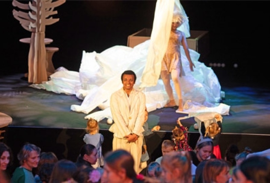 Картонный Человечек и Мотылек