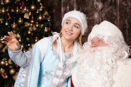 Дед Мороз и Снегурочка в Сказке о Дружбе Тигрёнка и Медвежонка