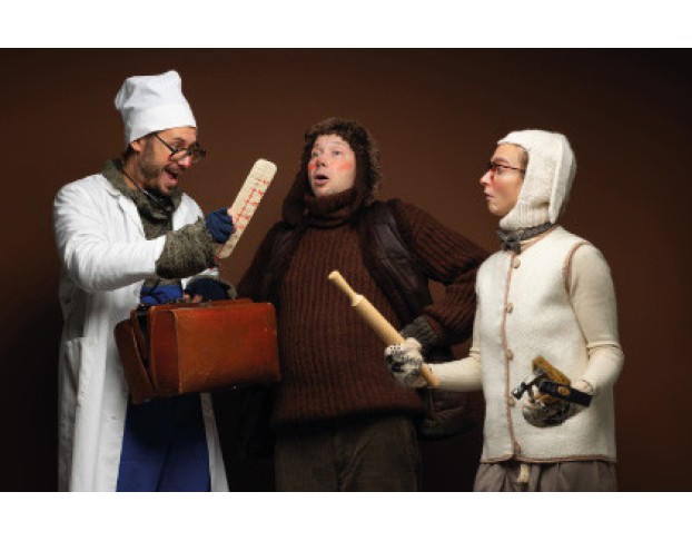 Ёлка Трям Новый Год с Ёжиком и Медвежонком по Сказкам с. Козлова