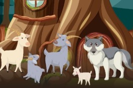 Волк и Семеро Козлят на Новый Лад